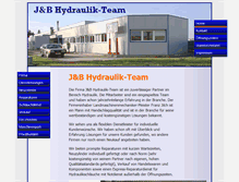 Tablet Screenshot of jb-hydraulikteam.at